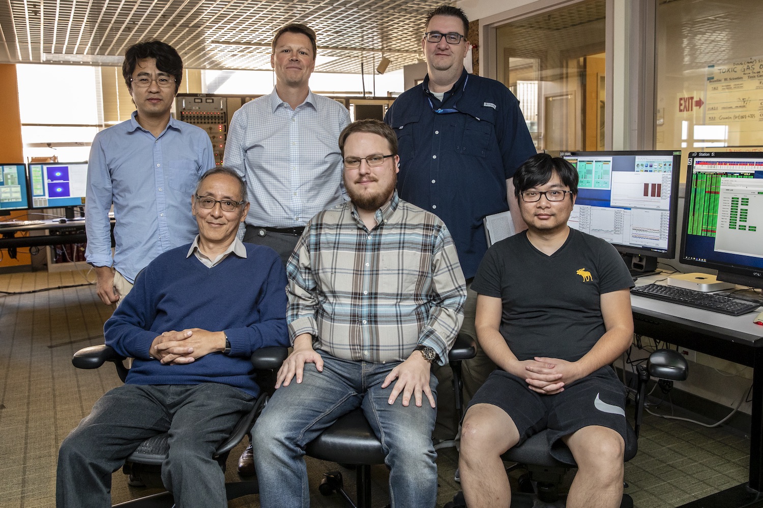 Photo of team members from Berkeley Lab.