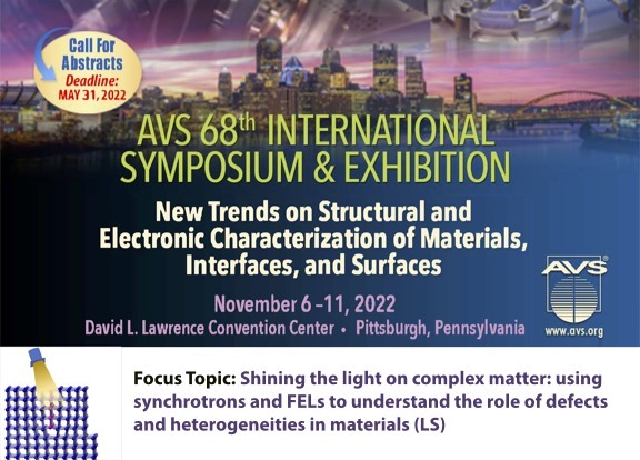 AVS 68th International Symposium & Exhibition