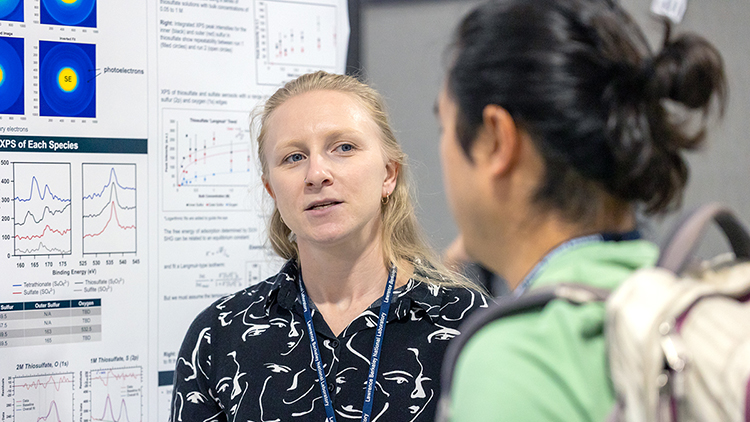 Poster session photo