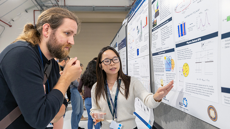 Poster session photo