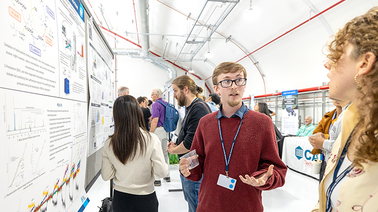 Poster session photo